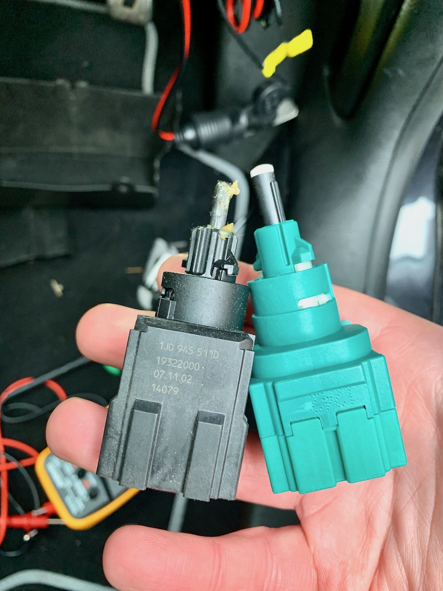 MK4 R32 Brake Light Switch