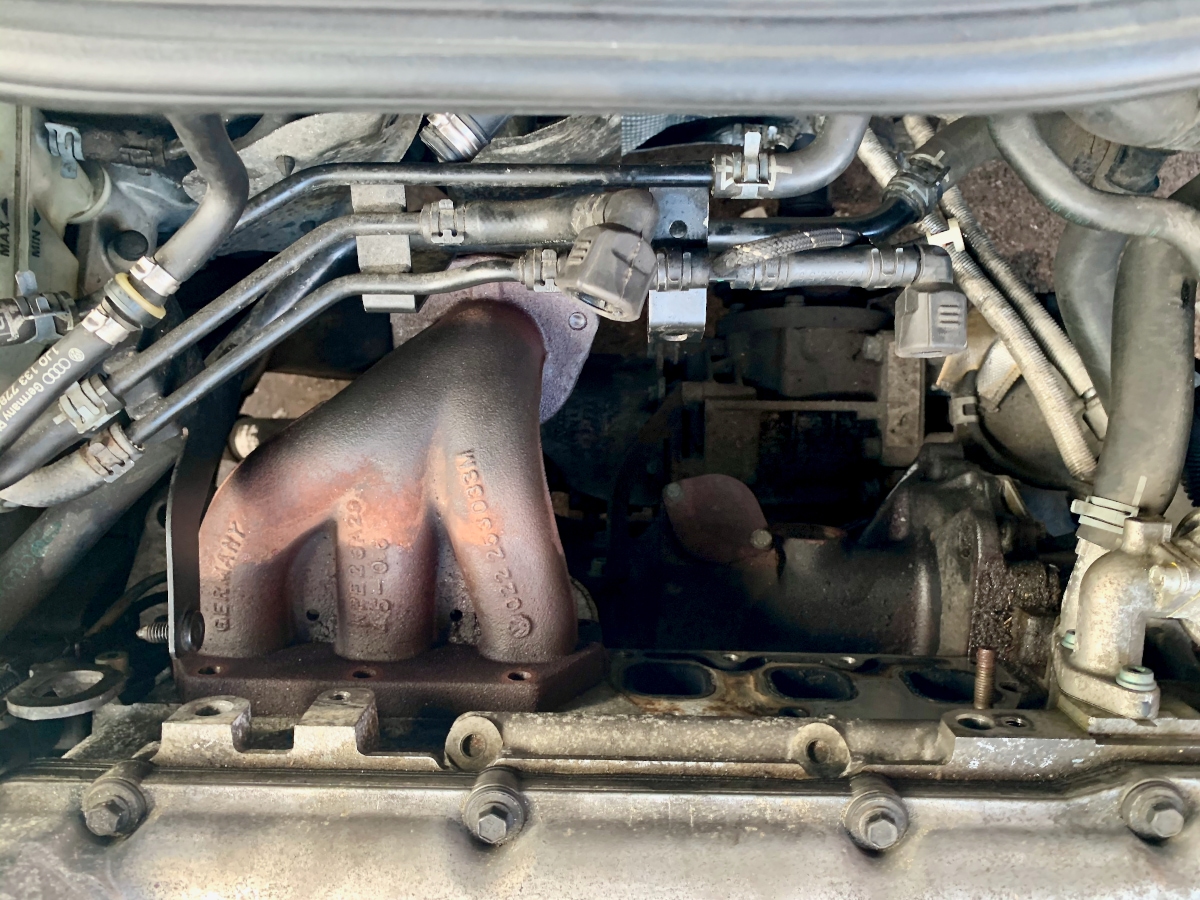 MK4 R32 exhaust manifold removal