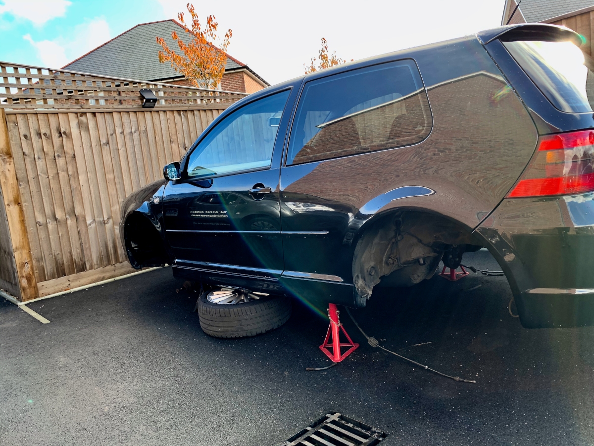 MK4 R32 powder coat time